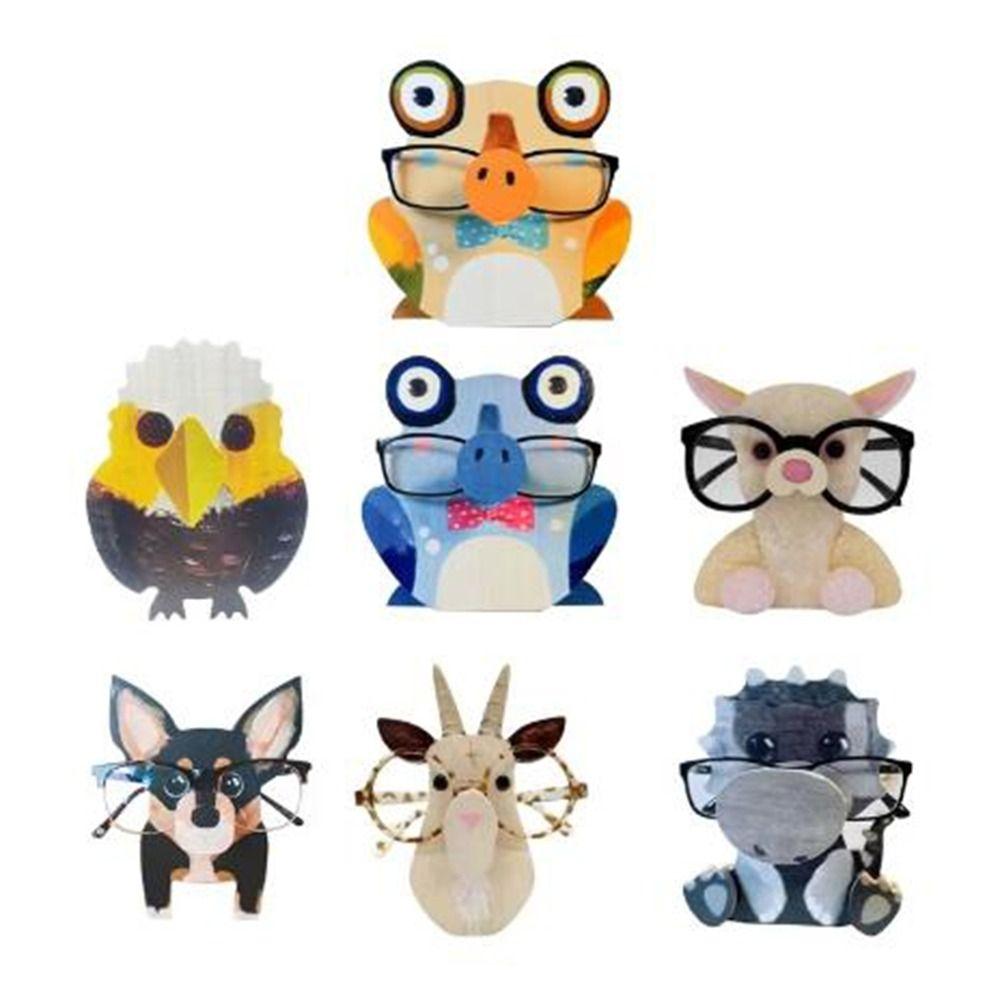 Cartoon Sunglasses Display Rack Wood Jewelry Holder Creative Eyeglasses Show Stand Office Style C
Cartoon Sunglasses Display Rack Wood Jewelry Holder Creative Eyeglasses Show Stand Office Style C