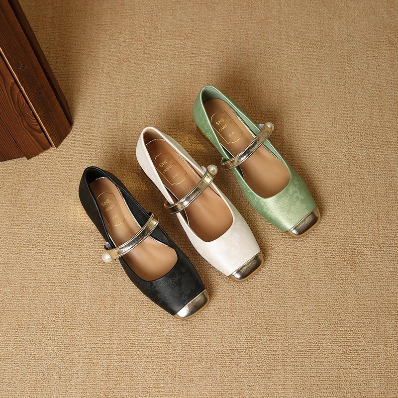 Youta Home~ Proper Temperament Mary Jane High Heels Retro Thick Heel Square Head Light Mouth Single Shoes 40 чорний
Youta Home~ Proper Temperament Mary Jane High Heels Retro Thick Heel Square Head Light Mouth Single Shoes 40 чорний