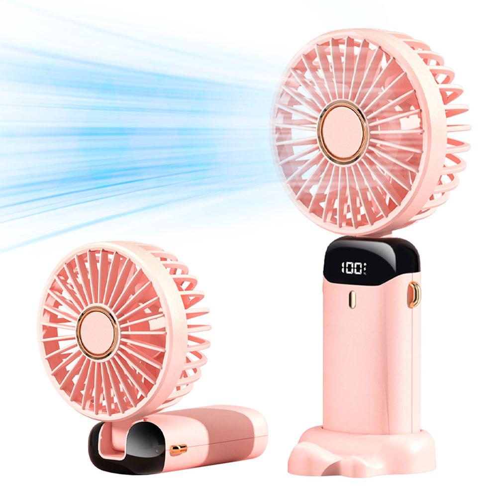 Neck Hanging Fan USB Rechargeable Small Hand Fan with Phone Stand and Display Screen Pocket Fan 5 Speed for Home Office Outdoor
Neck Hanging Fan USB Rechargeable Small Hand Fan with Phone Stand and Display Screen Pocket Fan 5 Speed for Home Office Outdoor