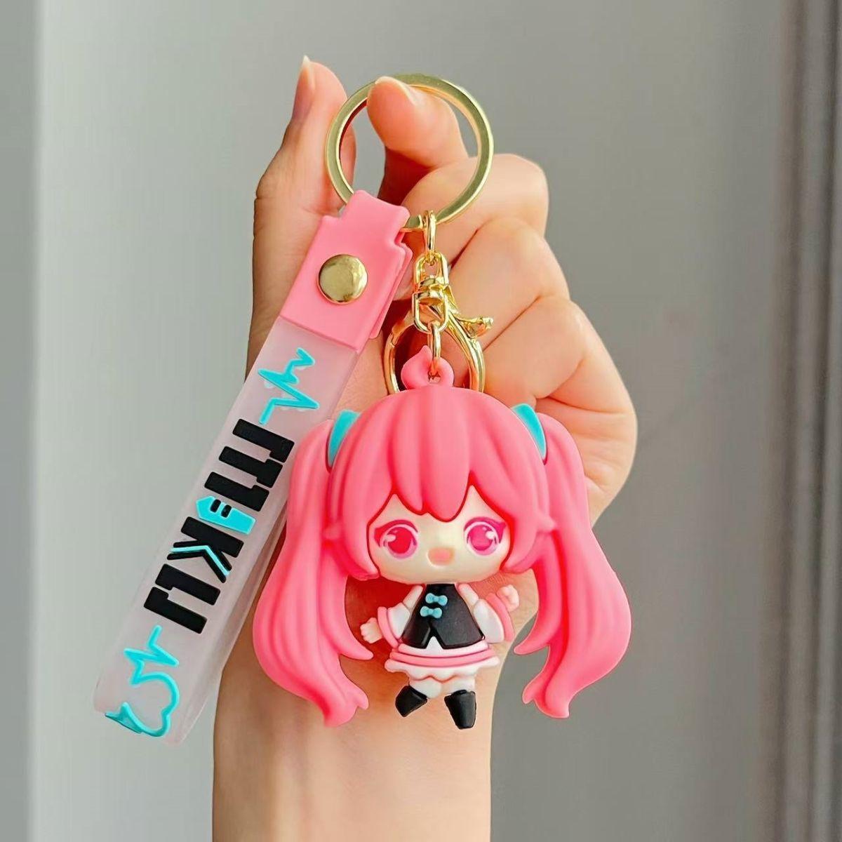 Sweet Hatsune Miku New Men and Women Cute Creative Anime Cartoon Plush Fashionable Versatile Small Portable Decorative Keychain
Sweet Hatsune Miku New Men and Women Cute Creative Anime Cartoon Plush Fashionable Versatile Small Portable Decorative Keychain