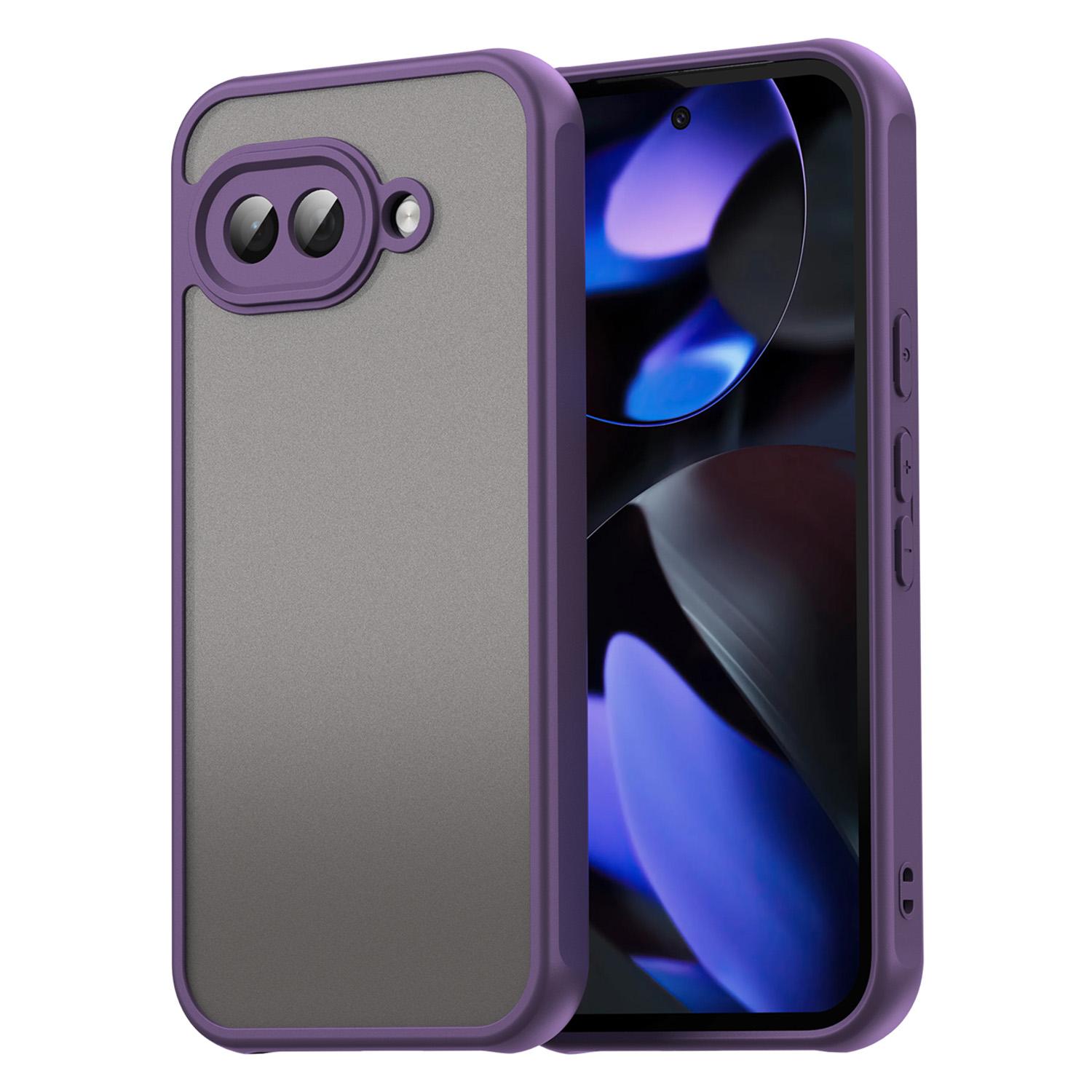 For Google Pixel 9a Phone Case Drop Proof Airbags Frosted Translucent PC + TPU Back Cover D
For Google Pixel 9a Phone Case Drop Proof Airbags Frosted Translucent PC + TPU Back Cover D