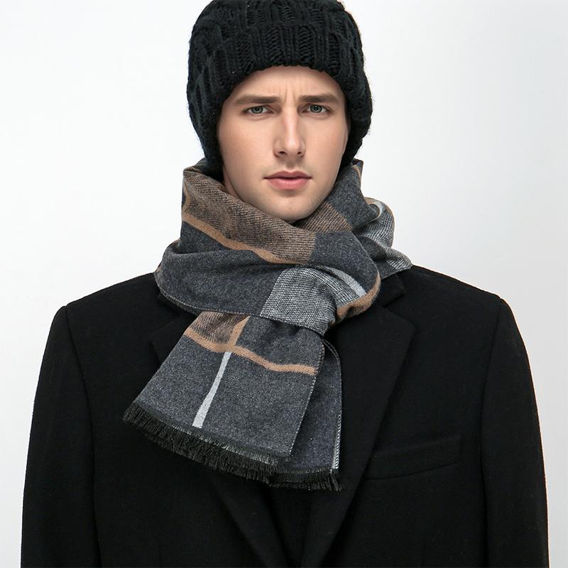 Luxury Winter Man Scarf Plaid Shawl Warm Autumn Cashmere Handkerchief Soft Outdoor Muffler Bufanda Solid Man Scarf 2025
Luxury Winter Man Scarf Plaid Shawl Warm Autumn Cashmere Handkerchief Soft Outdoor Muffler Bufanda Solid Man Scarf 2025