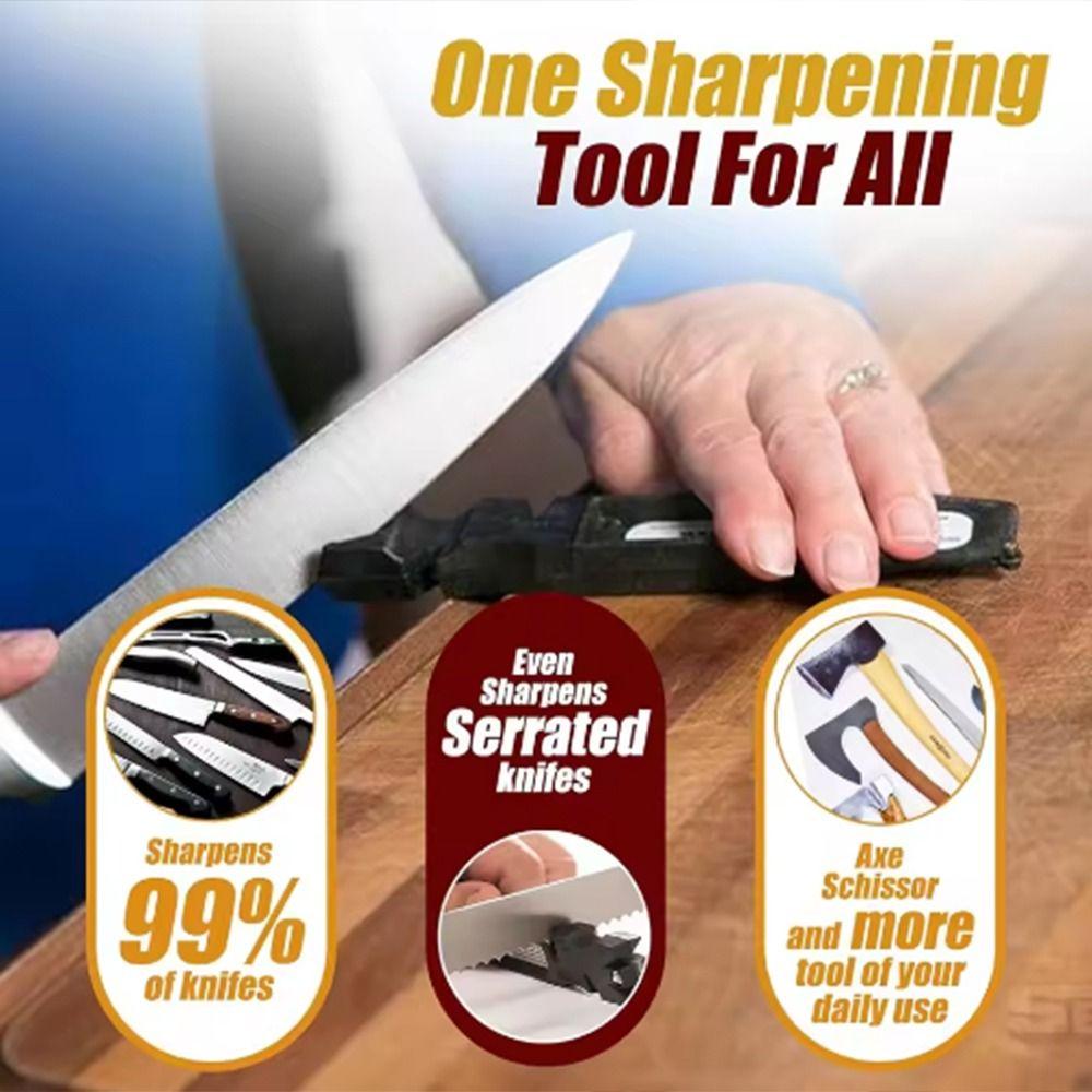 Fast Sharpening Manual Sharpener 4-in-1 Cutter Sharpener Tool Portable Whetstone Outdoor чорний
Fast Sharpening Manual Sharpener 4-in-1 Cutter Sharpener Tool Portable Whetstone Outdoor чорний