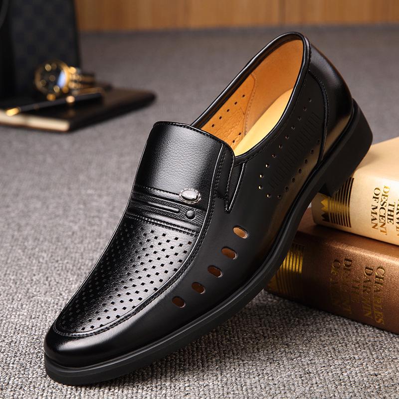Pointed British Men s Business Dress Hollow Leather Shoes Sleeve Shoes Large Size Men s Shoes Hollow Shoes 44
Pointed British Men s Business Dress Hollow Leather Shoes Sleeve Shoes Large Size Men s Shoes Hollow Shoes 44