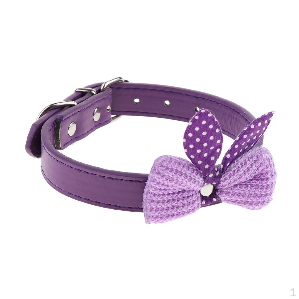 Adjustable Kitten Cat Collar Neck Buckle Strap Dog Supplies Purple-M
Adjustable Kitten Cat Collar Neck Buckle Strap Dog Supplies Purple-M