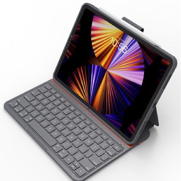 iPad Pro Magnetic Keyboard Case with Stand, Pen Slot, and Bluetooth Soft Shell iPad 10th Gen 10.9 /A16 11th Gen 11
iPad Pro Magnetic Keyboard Case with Stand, Pen Slot, and Bluetooth Soft Shell iPad 10th Gen 10.9 /A16 11th Gen 11