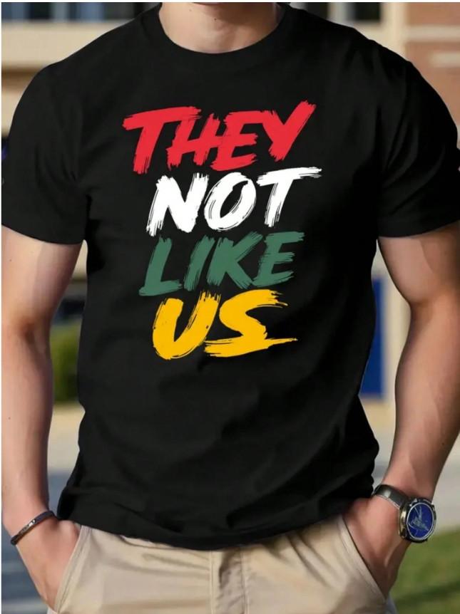 THEY NOT LIKE US. Four Color Characters Printed T-Shirt. Unisex T-Shirt S
THEY NOT LIKE US. Four Color Characters Printed T-Shirt. Unisex T-Shirt S