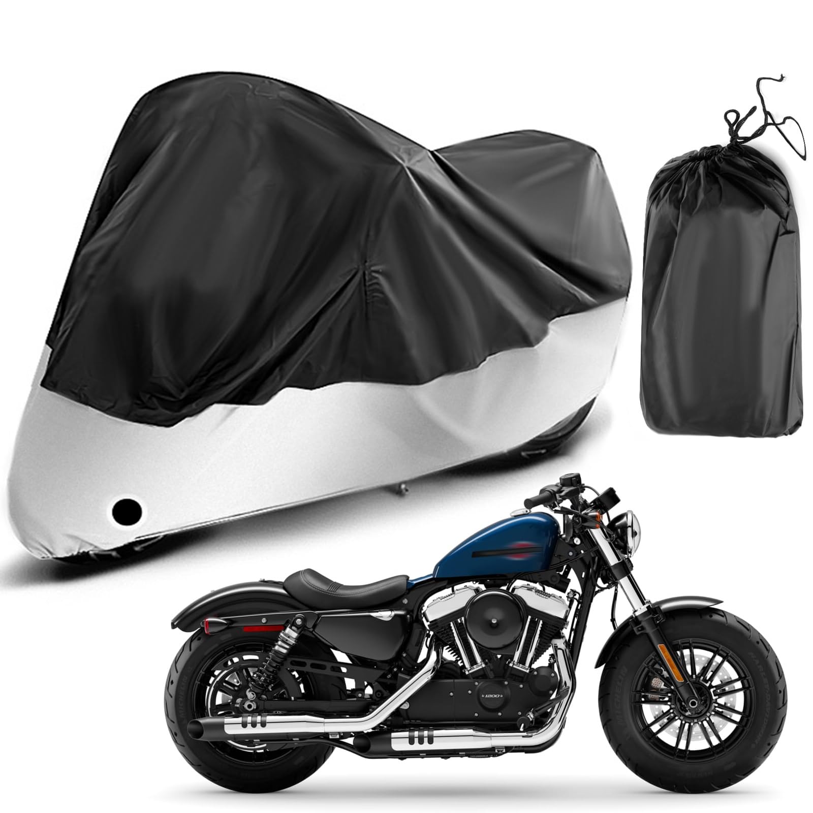 Motorcycle cover suitable for all seasons, suitable for Harley-Davidson Sportster One size
Motorcycle cover suitable for all seasons, suitable for Harley-Davidson Sportster One size
