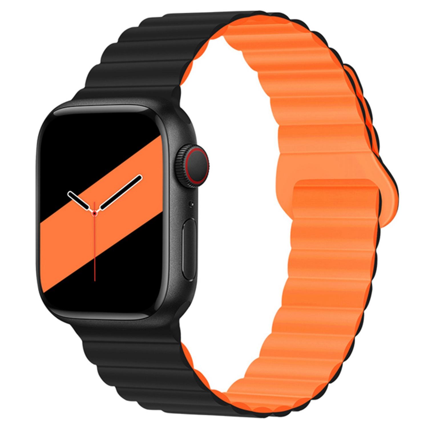 For Apple Watch Series 10 46mm/Ultra 2 Ultra 49mm/Series 9 8 7 45mm/6 5 4 SE (2023) SE (2022) SE 44mm/3 2 1 42mm Silicone Strap Magnetic Watchband Light Purple/Blue
For Apple Watch Series 10 46mm/Ultra 2 Ultra 49mm/Series 9 8 7 45mm/6 5 4 SE (2023) SE (2022) SE 44mm/3 2 1 42mm Silicone Strap Magnetic Watchband Light Purple/Blue