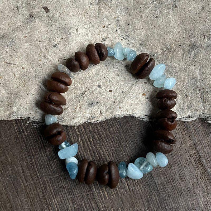 Sea Salt Cheese Chinese Coffee Bean Beaded Bracelet - Women s Handmade Natural Stone Jewelry
Sea Salt Cheese Chinese Coffee Bean Beaded Bracelet - Women s Handmade Natural Stone Jewelry