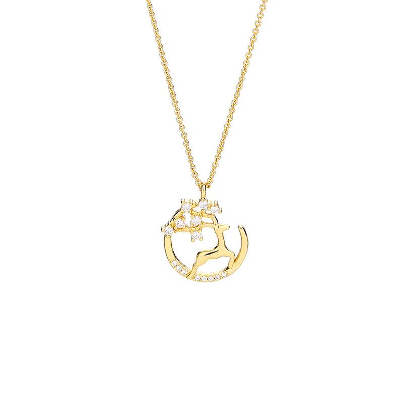 Олень Дизайн Цепочки на Ключицу Флэш Бриллиант Лось Сика Олень Ожерелье Кулон Рождественский Подарок
Олень Дизайн Цепочки на Ключицу Флэш Бриллиант Лось Сика Олень Ожерелье Кулон Рождественский Подарок