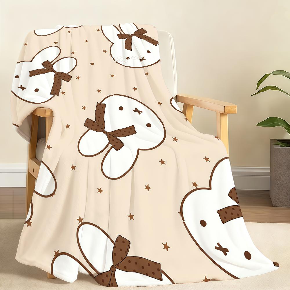Kawaii M-Miffys Cute Blanket Soft Throw Blanket for Home Bedroom Bed Sofa Picnic Travel Office Rest Cover Blanket Gift 100x150cm
Kawaii M-Miffys Cute Blanket Soft Throw Blanket for Home Bedroom Bed Sofa Picnic Travel Office Rest Cover Blanket Gift 100x150cm