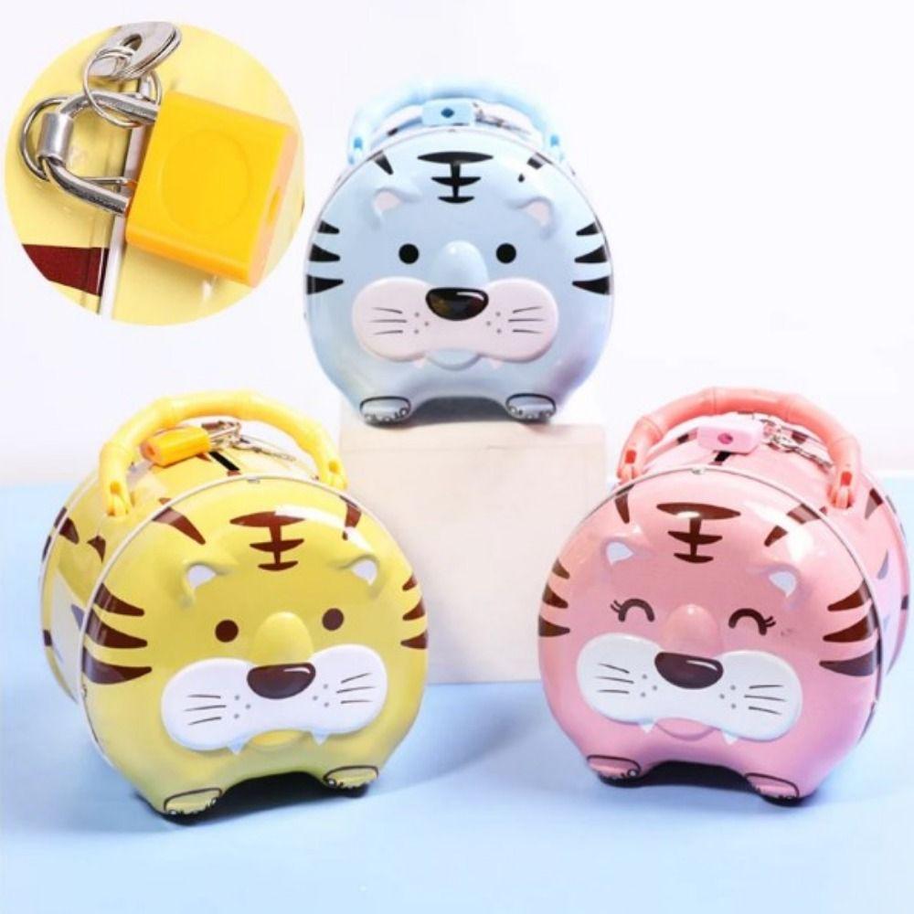 Cute Tiger Piggy Bank Large Capacity Wedding Candy Box Cartoon Children Saving Box Birthday Party рожевий
Cute Tiger Piggy Bank Large Capacity Wedding Candy Box Cartoon Children Saving Box Birthday Party рожевий
