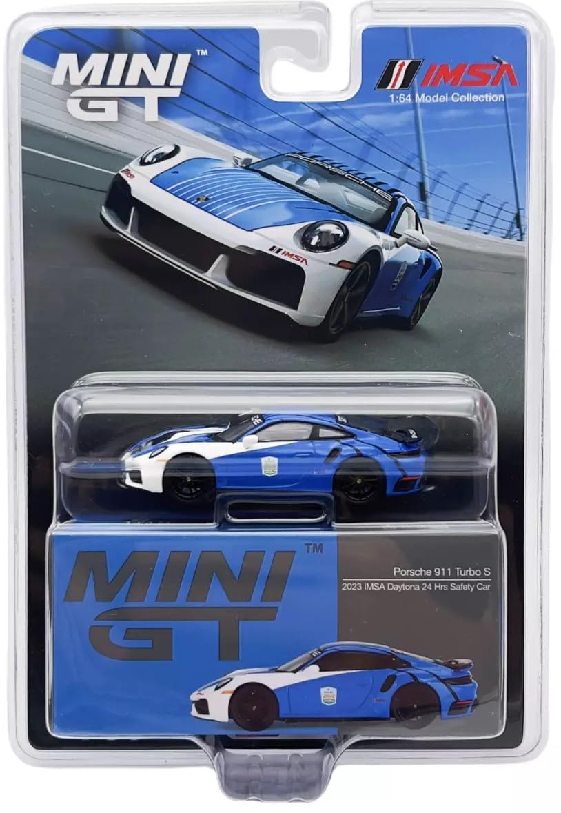 True Scale Miniatures Porsche 911 Turbo S Машина безопасности 2023 IMSA 24 часа Дайтоны Литая модель автомобиля Mini GT MGT00735 1/64 синий
True Scale Miniatures Porsche 911 Turbo S Машина безопасности 2023 IMSA 24 часа Дайтоны Литая модель автомобиля Mini GT MGT00735 1/64 синий