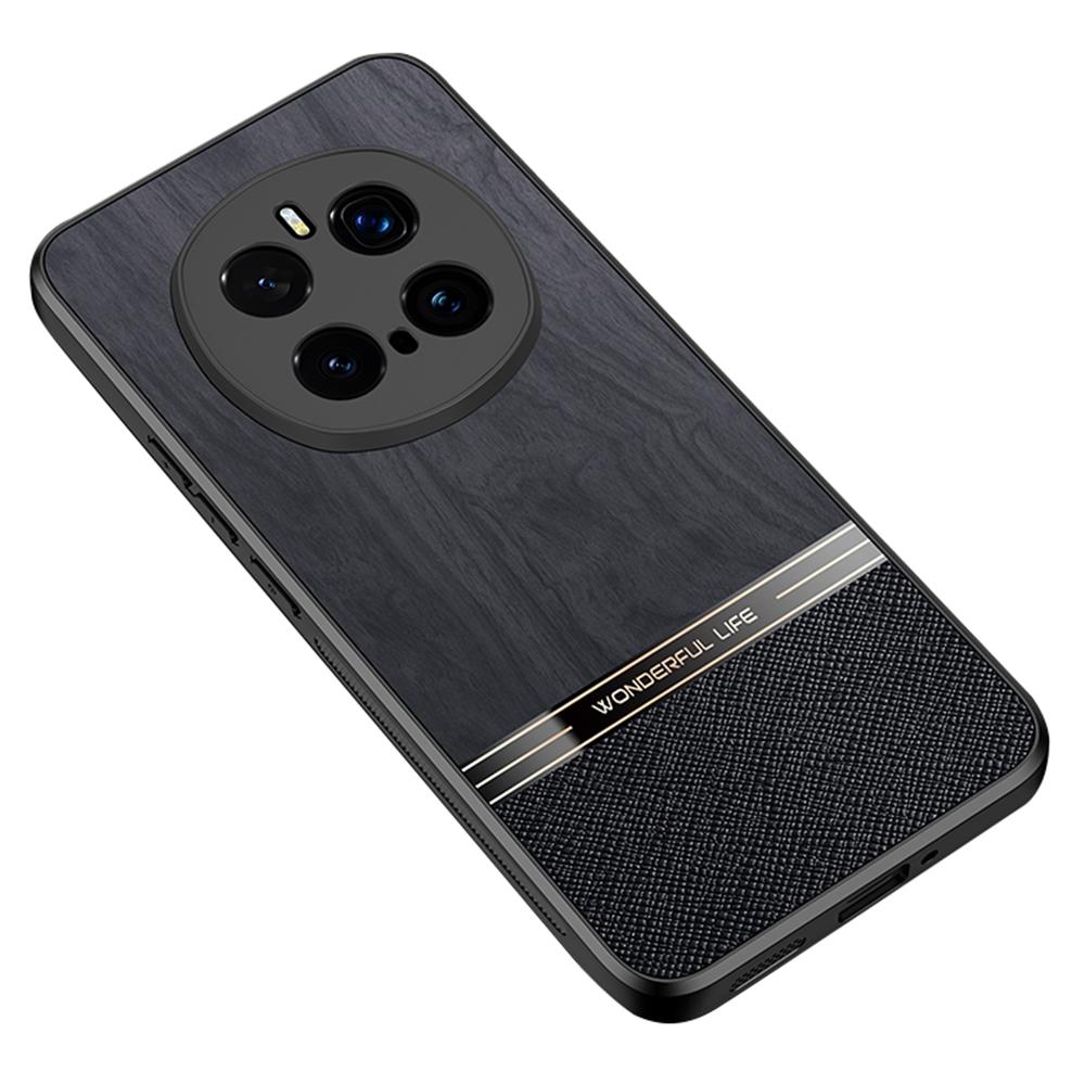 For Honor Magic7 Pro 5G Case Wood Texture Leather Coated TPU Phone Protective Cover Grey
For Honor Magic7 Pro 5G Case Wood Texture Leather Coated TPU Phone Protective Cover Grey