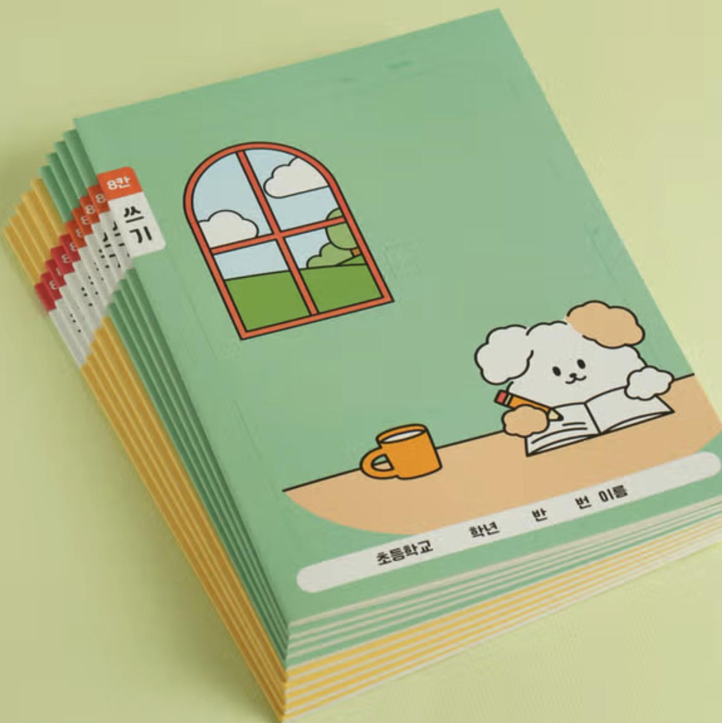 Набор тетрадей для практики корейского письма (10 шт., 24 страницы) – 8/10 Сетка, Милые дизайны
Набор тетрадей для практики корейского письма (10 шт., 24 страницы) – 8/10 Сетка, Милые дизайны