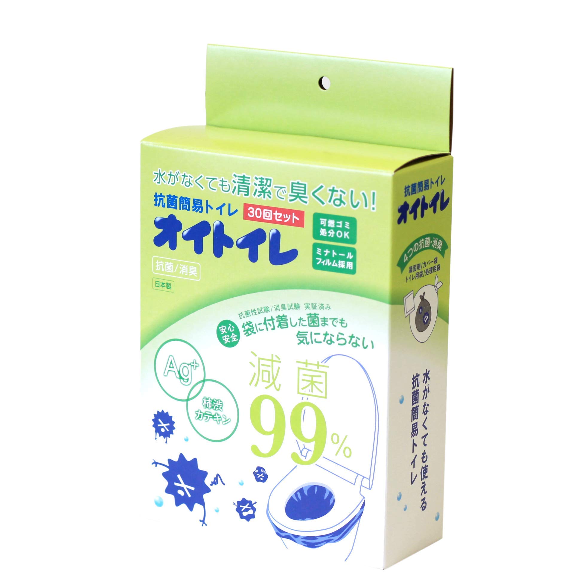 Kazuhiro Plastic Industry Toilet 17 x 7 x 28cm 30 Uses Made in Japan 30 Sets Temporary/Simple Blue/Black/White WPB-OT-030
Kazuhiro Plastic Industry Toilet 17 x 7 x 28cm 30 Uses Made in Japan 30 Sets Temporary/Simple Blue/Black/White WPB-OT-030