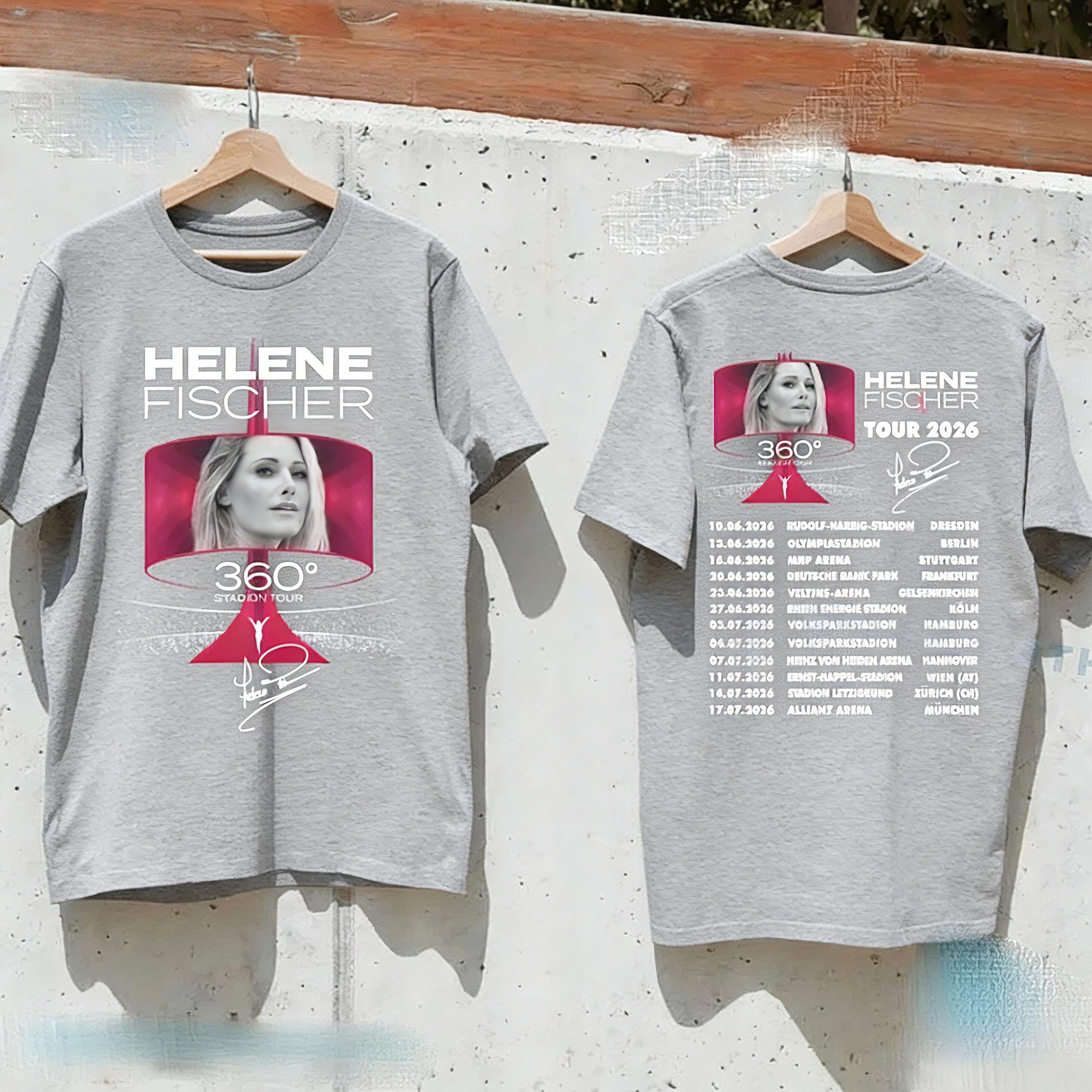 Helene Fischer 360° Stadium Tour 2026 Tshirt Fans Gift for The Band Colorful Streetwear Style of Music Y2k Ins M
Helene Fischer 360° Stadium Tour 2026 Tshirt Fans Gift for The Band Colorful Streetwear Style of Music Y2k Ins M