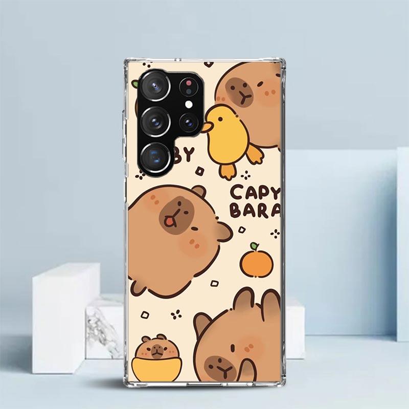 Funny Capybara Cartoon Animal Soft Cover for Samsung Galaxy S25 Edge S26 S24 S23 Ultra Phone Case S22 S21 Plus S20 FE Print Patt Samsung S25 Plus
Funny Capybara Cartoon Animal Soft Cover for Samsung Galaxy S25 Edge S26 S24 S23 Ultra Phone Case S22 S21 Plus S20 FE Print Patt Samsung S25 Plus