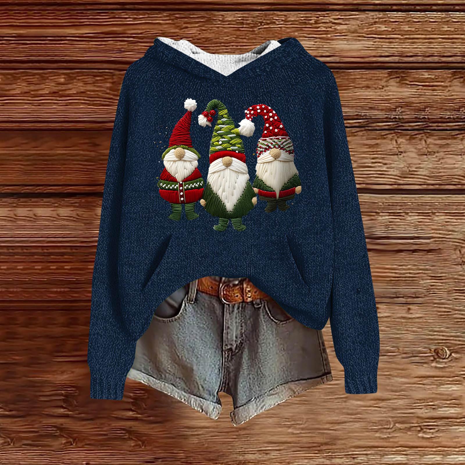 Женские толстовки Вязаный свитер Милая рубашка Осенний пуловер Толстовка с капюшоном XL тёмно-синий
Женские толстовки Вязаный свитер Милая рубашка Осенний пуловер Толстовка с капюшоном XL тёмно-синий