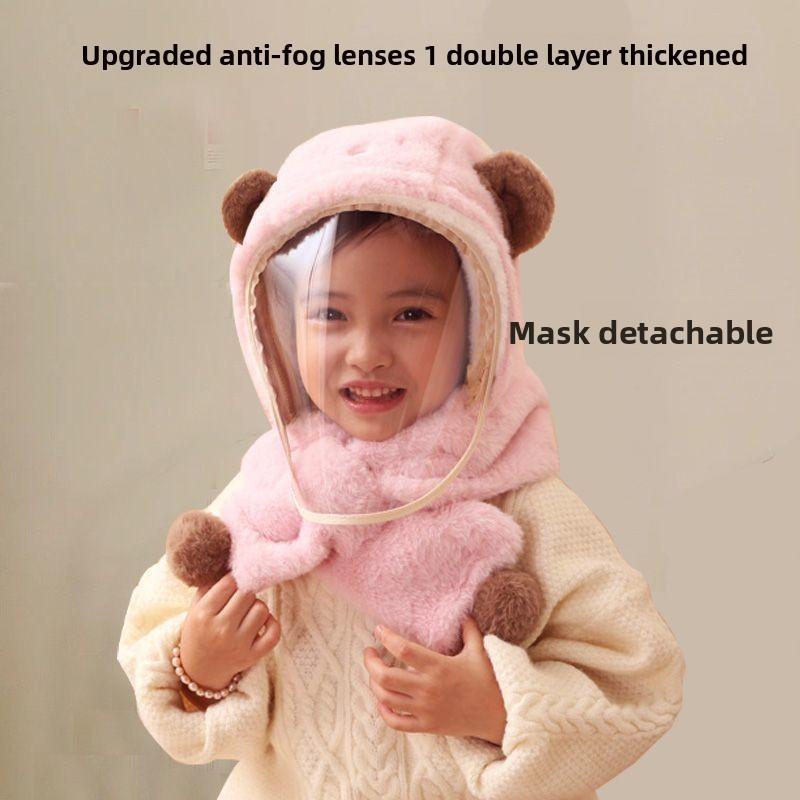 Childrens Fleece Winter Hat With Neck Warmer For Toddler Girls And Boys рожевий
Childrens Fleece Winter Hat With Neck Warmer For Toddler Girls And Boys рожевий