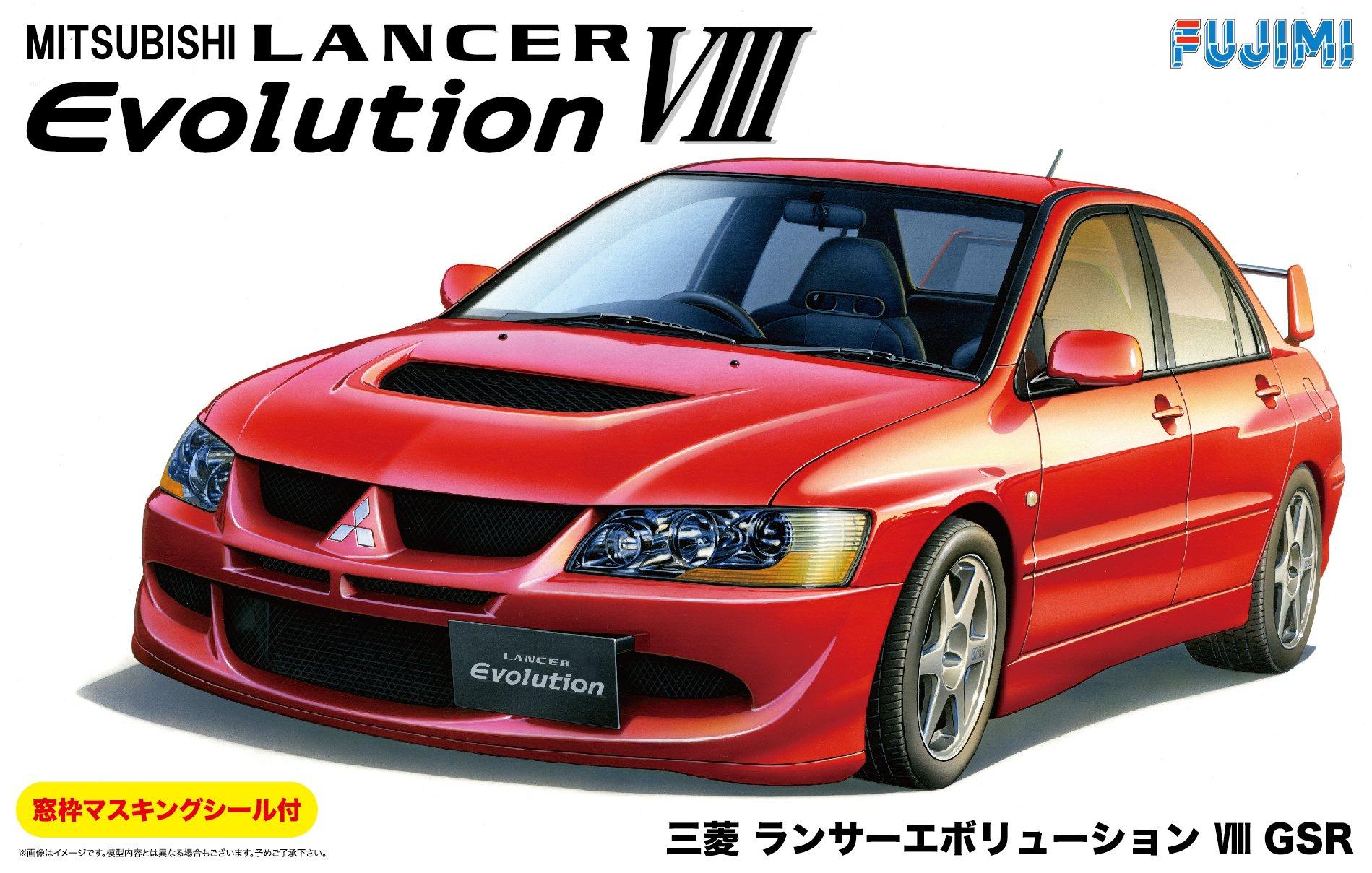 Fujimi Model Inch Up Series Mitsubishi Lancer Evolution VIII GSR Plastic Model ID180 1/24 No.180
Fujimi Model Inch Up Series Mitsubishi Lancer Evolution VIII GSR Plastic Model ID180 1/24 No.180