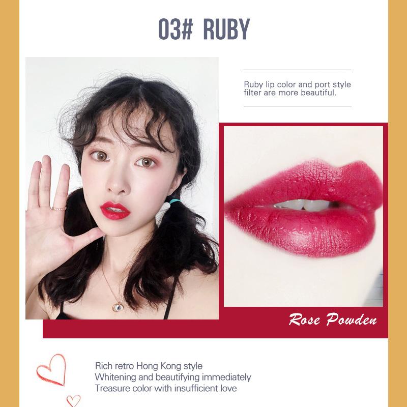 Bsimone 3G Lipstick Pearlescent Glitter Velvet Shiny Waterproof Lasting Luxurious Sparkling Lip Gloss
Bsimone 3G Lipstick Pearlescent Glitter Velvet Shiny Waterproof Lasting Luxurious Sparkling Lip Gloss