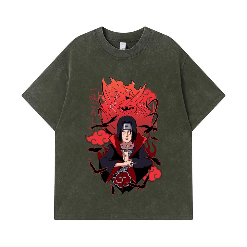 275 GSM Washed T-shirts 100% Cotton Naruto V12 Itachi Print Unisex Heavy Cotton T Shirt S
275 GSM Washed T-shirts 100% Cotton Naruto V12 Itachi Print Unisex Heavy Cotton T Shirt S