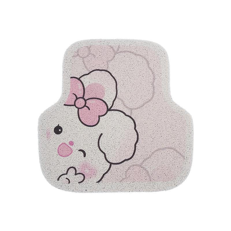 Silk ring car floor mat cute cartoon car wear-resistant and easy to take care of protective pad single piece car floor mat
Silk ring car floor mat cute cartoon car wear-resistant and easy to take care of protective pad single piece car floor mat