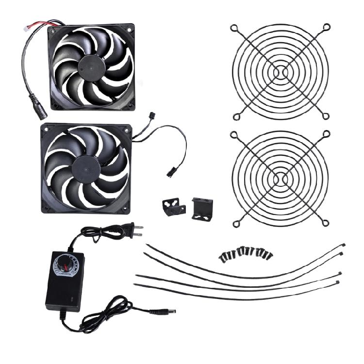 12cm DC12V 220V BTCs Mining Cooling Fan for Electronics and Ventilation with Adjustable Speed and Two Ball Bearings
12cm DC12V 220V BTCs Mining Cooling Fan for Electronics and Ventilation with Adjustable Speed and Two Ball Bearings