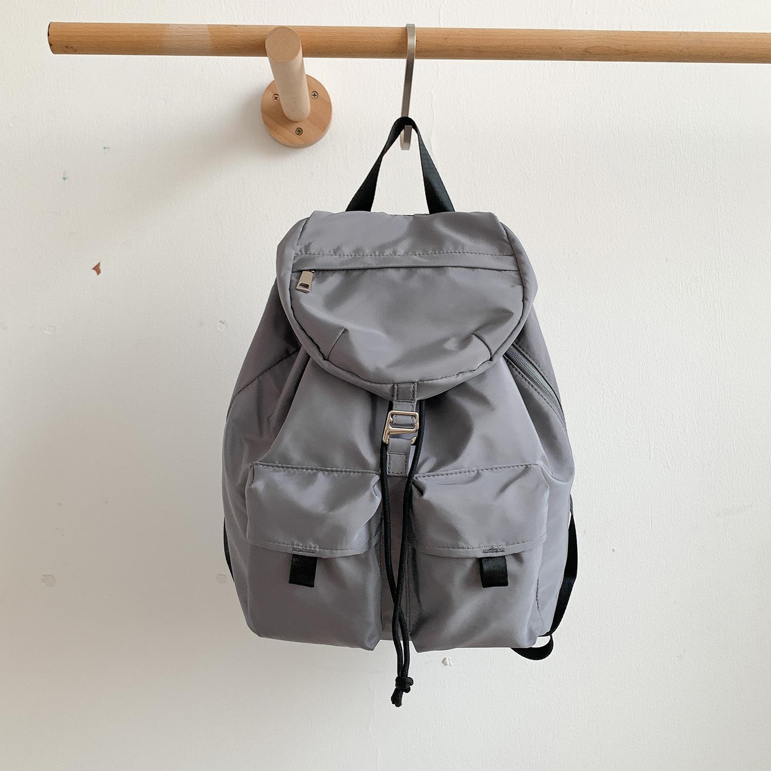Black Grey Beige Coffee Versatile Backpack High Quality Large Waterproof Travel Bag Leisure Nyl Computer Bag Unisex Schoolbag 28x16x31cm серый
Black Grey Beige Coffee Versatile Backpack High Quality Large Waterproof Travel Bag Leisure Nyl Computer Bag Unisex Schoolbag 28x16x31cm серый