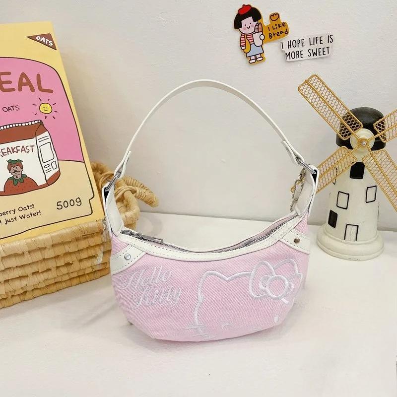 Mini Women s underarm bag Hello Kitty Women s Handbags Portable Versatile commuter tote bag cute cat tote Shoulder Bag
Mini Women s underarm bag Hello Kitty Women s Handbags Portable Versatile commuter tote bag cute cat tote Shoulder Bag