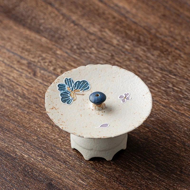 Blue White Hand Painted Butterfly Incense Burner Chinese Zen Style Home Decor Ceramic Aromatherapy Gift For Meditation
Blue White Hand Painted Butterfly Incense Burner Chinese Zen Style Home Decor Ceramic Aromatherapy Gift For Meditation