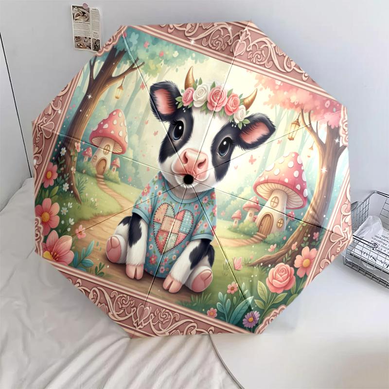 1 PC Automatic Folding Umbrella - Cow Pattern, Portable & Foldable Design with 8 Ribs, Christmas Birthday Gifts
1 PC Automatic Folding Umbrella - Cow Pattern, Portable & Foldable Design with 8 Ribs, Christmas Birthday Gifts