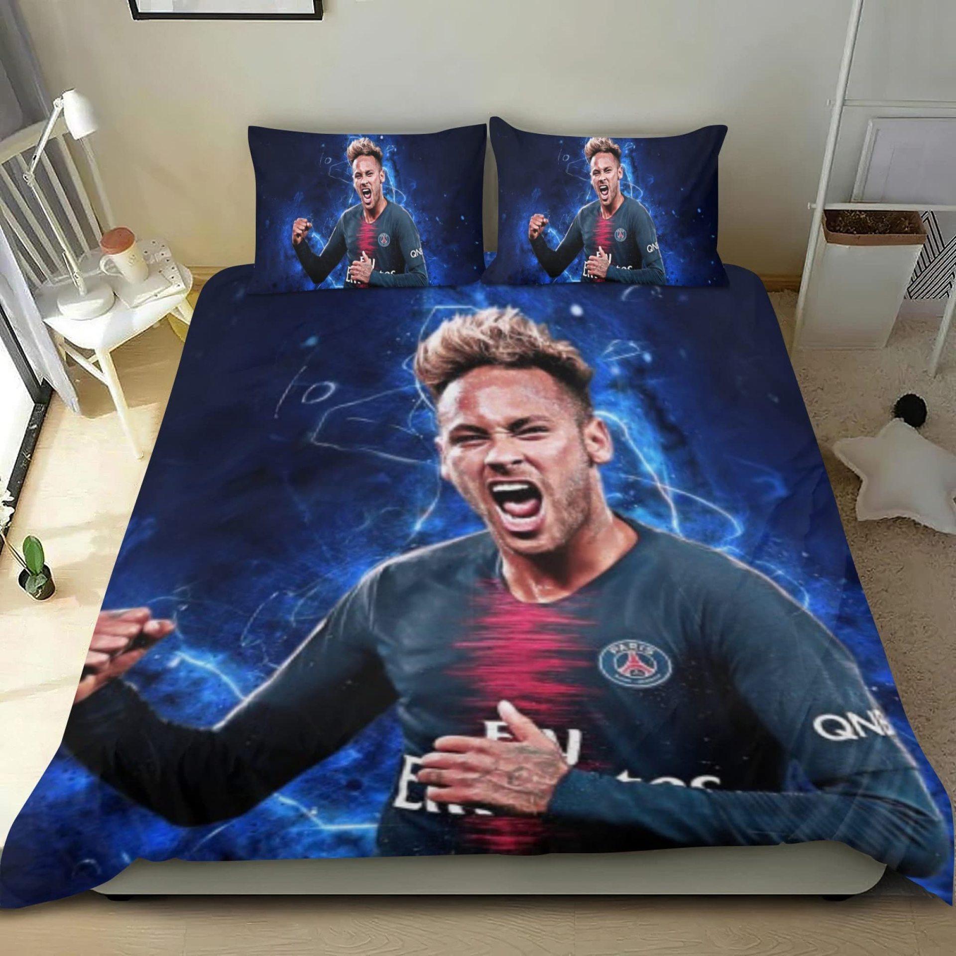 Football Star Comfortable Bedding Three-Piece Quilt Cover EU single 135*200
Football Star Comfortable Bedding Three-Piece Quilt Cover EU single 135*200