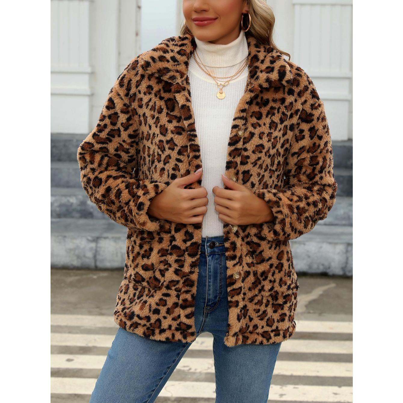 Winter Women s Plaid Fleece Jacket, Patch Pocket Design Long Sleeve Coat with Warm Lining, Versatile Casual Outerwear for Cold Weather XXL коричневий
Winter Women s Plaid Fleece Jacket, Patch Pocket Design Long Sleeve Coat with Warm Lining, Versatile Casual Outerwear for Cold Weather XXL коричневий