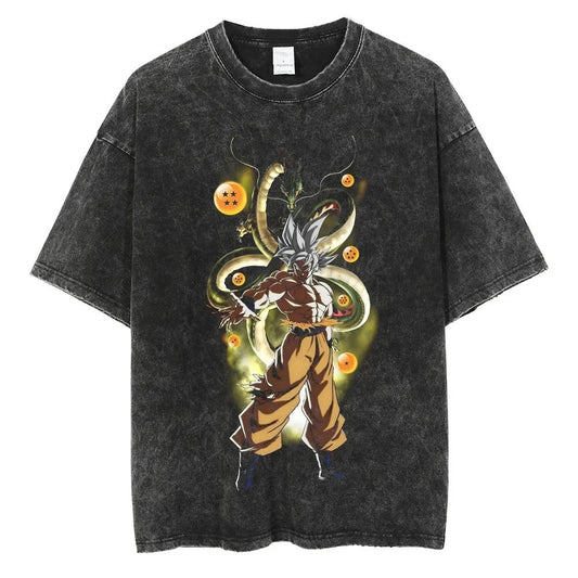 New Fashion Dragon Ball Saiyan Arc Retro Tshirt Washed Anime Print Cotton Short Sleeve Parentchild High Quality Tee M
New Fashion Dragon Ball Saiyan Arc Retro Tshirt Washed Anime Print Cotton Short Sleeve Parentchild High Quality Tee M