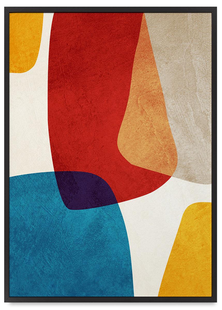 Плакат абстракція кольорова 21x30 cm
Плакат абстракція кольорова 21x30 cm