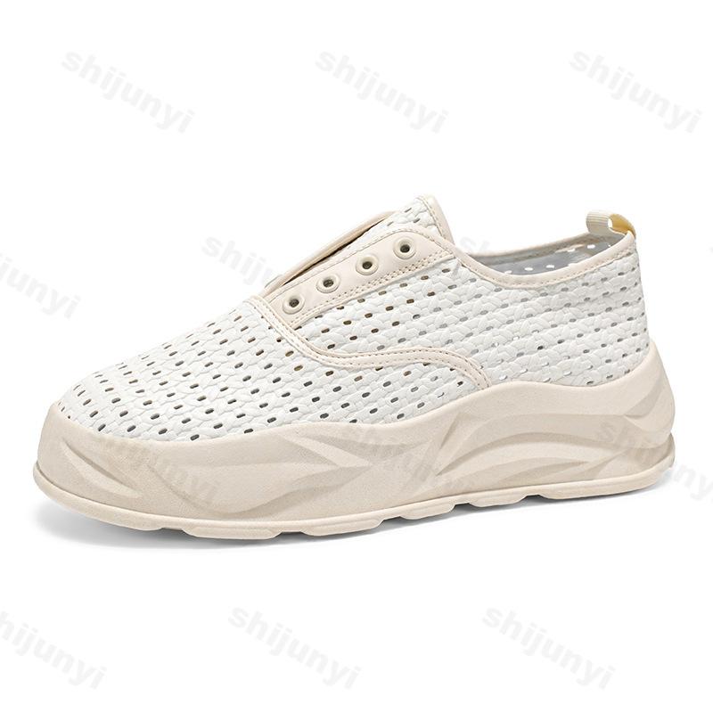 Мода 2025 Лето Полые Дышащие Плетеные Мужские Повседневные Туфли Модный Тренд Уличные Пляжные Туфли На Толстой Подошве Слипоны Удобные Сандалии 39
Мода 2025 Лето Полые Дышащие Плетеные Мужские Повседневные Туфли Модный Тренд Уличные Пляжные Туфли На Толстой Подошве Слипоны Удобные Сандалии 39