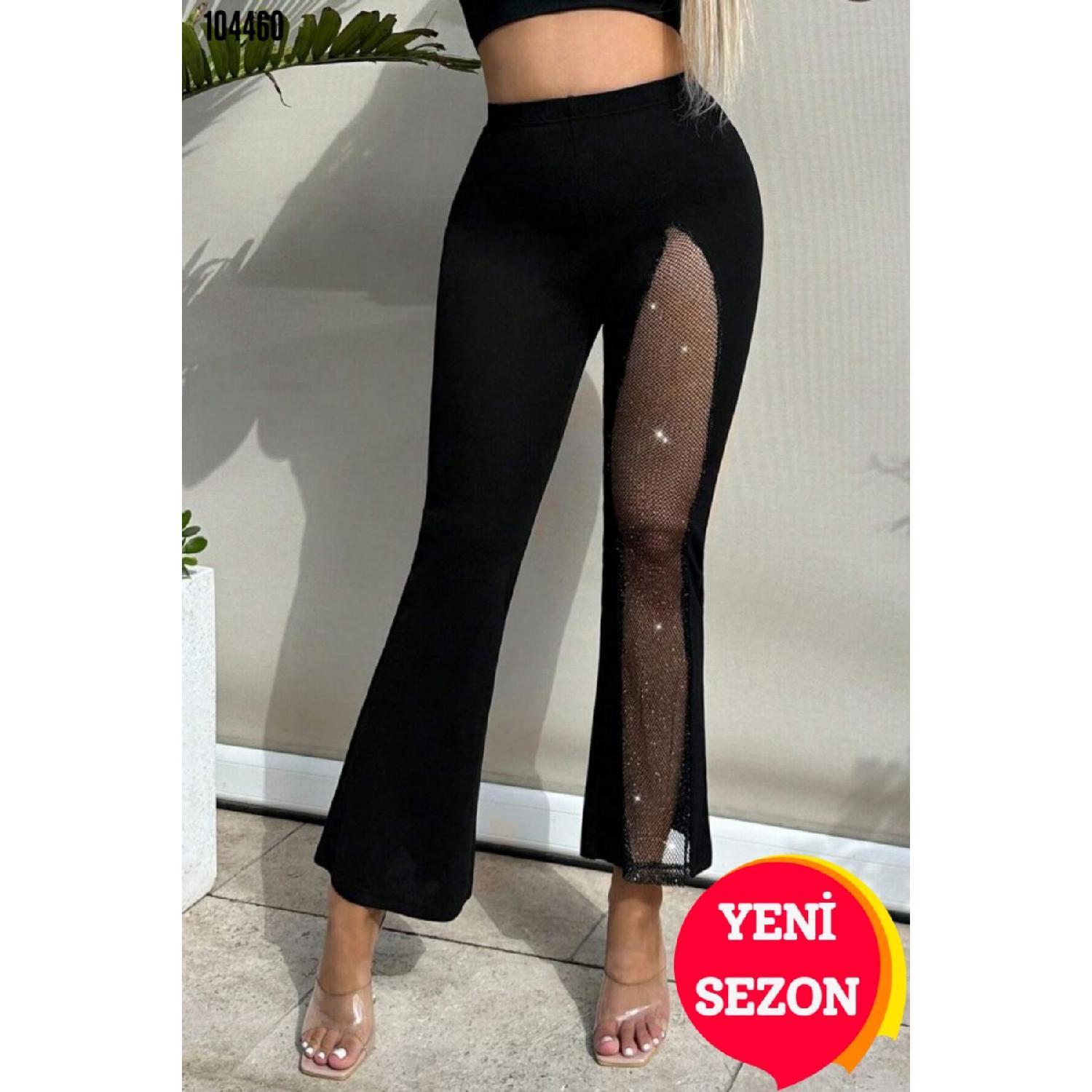 Женские брюки с расклешенными брюками из тюля с аквалангом 2XL-3XL 
Женские брюки с расклешенными брюками из тюля с аквалангом 2XL-3XL