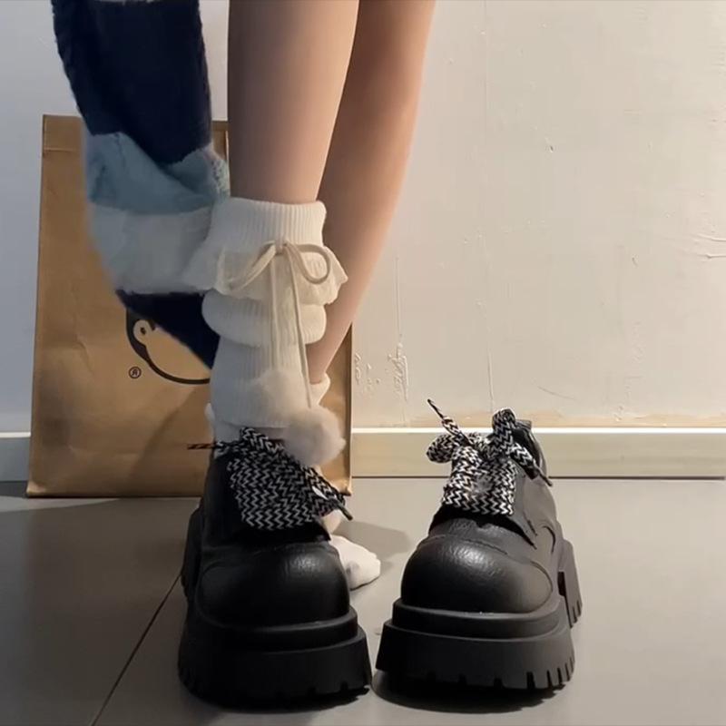 British style lace-up inner heightening loafers women s 2025 spring new versatile retro casual heightening shallow single shoes 35 чорний
British style lace-up inner heightening loafers women s 2025 spring new versatile retro casual heightening shallow single shoes 35 чорний