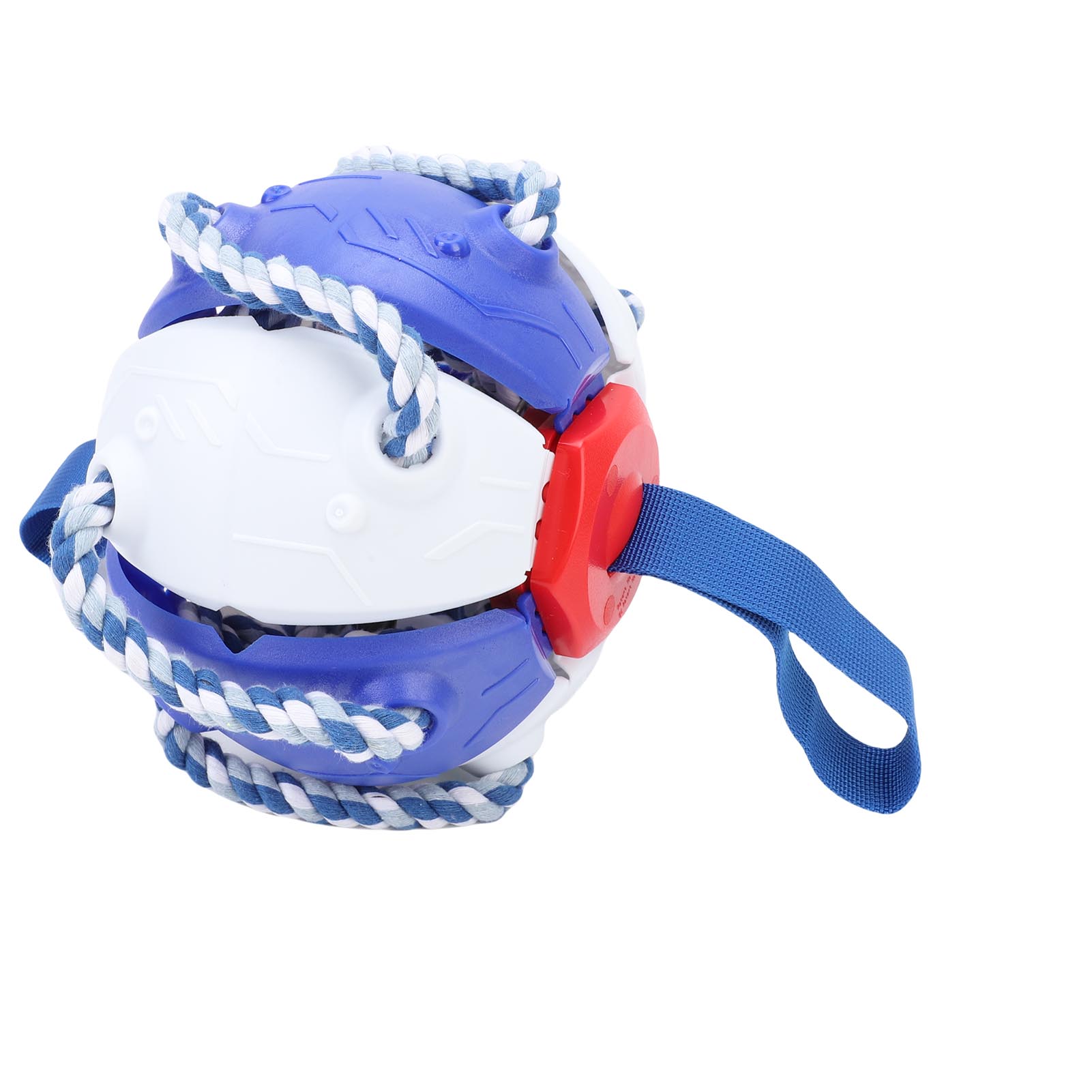 Dog Toy Ball with Rope Wear Resisting Promoting Pet Exercise Interactive Dog Chew Ball for Outdoor Training Game синій
Dog Toy Ball with Rope Wear Resisting Promoting Pet Exercise Interactive Dog Chew Ball for Outdoor Training Game синій