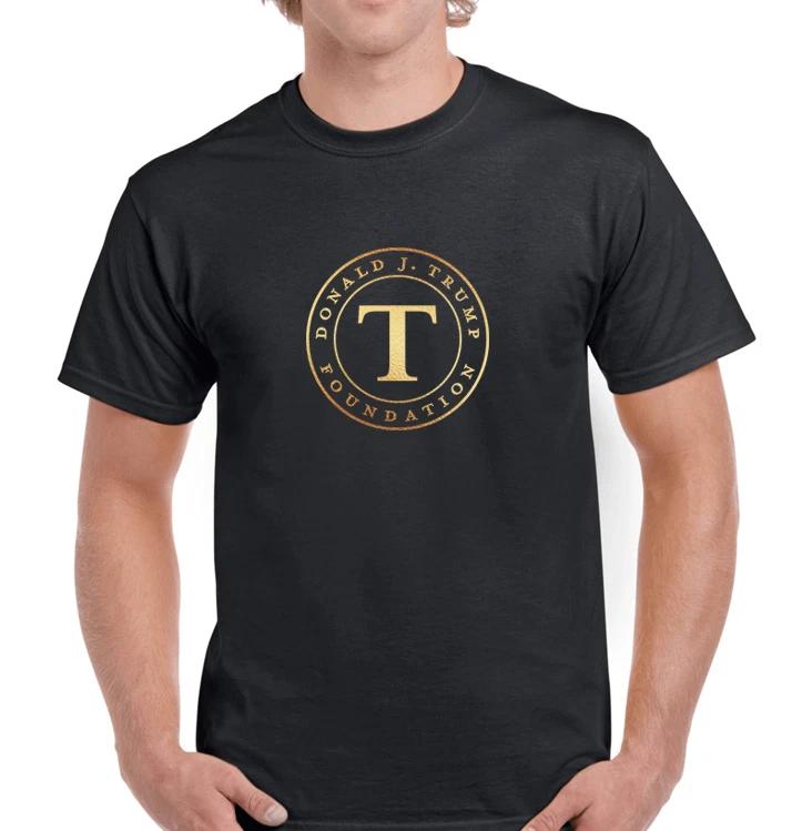 Trump Foundation Logo Tee Shirt 2020 Republican Campaign Gold Black T-Shirt M
Trump Foundation Logo Tee Shirt 2020 Republican Campaign Gold Black T-Shirt M