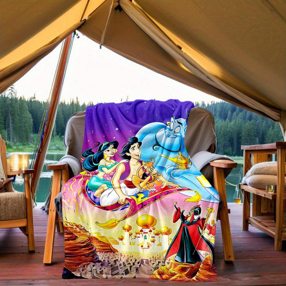 1pc, Aladdin s Genie and Jasmine on a Flying Carpet Blanket Room Decor, Soft Bedding Cover, Living Room, Travel, Camping 150x200cm
1pc, Aladdin s Genie and Jasmine on a Flying Carpet Blanket Room Decor, Soft Bedding Cover, Living Room, Travel, Camping 150x200cm
