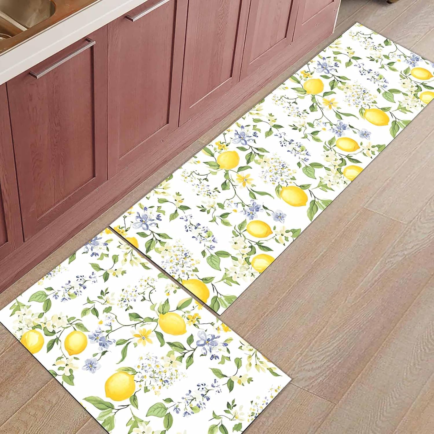 Summer Lemon Flowers Leaves Kitchen Mat Home Decor Anti-slip Corridor Balcony Rugs Bathroom Doormat Bedroom Beside Foot Mat 40x60cm 16x24inch
Summer Lemon Flowers Leaves Kitchen Mat Home Decor Anti-slip Corridor Balcony Rugs Bathroom Doormat Bedroom Beside Foot Mat 40x60cm 16x24inch