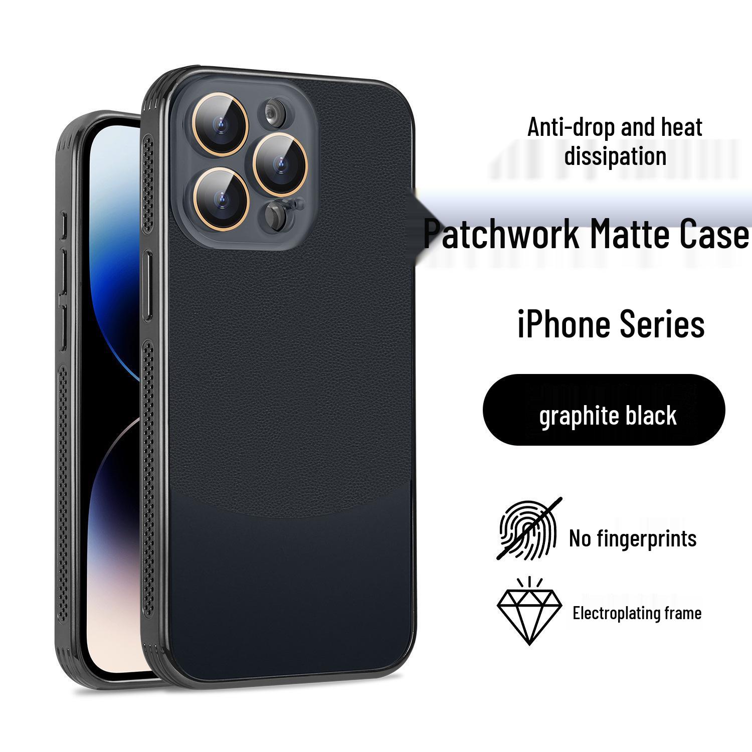 Compatible Apple iPhone 12/13/14 Pro Max/15 Two-tone Heat Dissipation Case with Plated Crystal Mirror Lens Protector iPhone 12 Pro Max
Compatible Apple iPhone 12/13/14 Pro Max/15 Two-tone Heat Dissipation Case with Plated Crystal Mirror Lens Protector iPhone 12 Pro Max