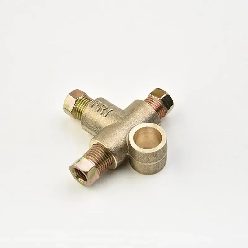 VERYUS 10mm Brake Pipe Fittings 3 Way Brake T Piece Tee With 3 Male Short Nuts Union Metric M10 3/16 Pipe Brake Hoses Accessory
VERYUS 10mm Brake Pipe Fittings 3 Way Brake T Piece Tee With 3 Male Short Nuts Union Metric M10 3/16 Pipe Brake Hoses Accessory