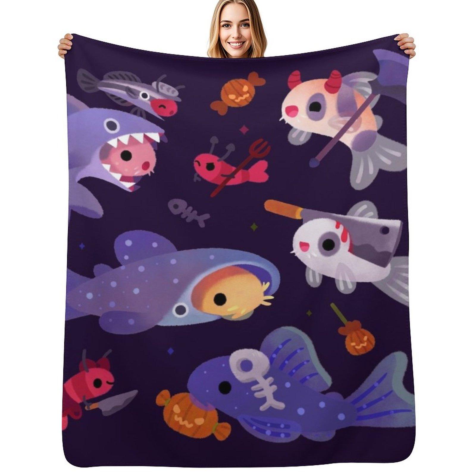 Spooky Cory cats Throw Blanket Warm Comfortable Blanket for Office Napping 102x76cm(40x30in)
Spooky Cory cats Throw Blanket Warm Comfortable Blanket for Office Napping 102x76cm(40x30in)