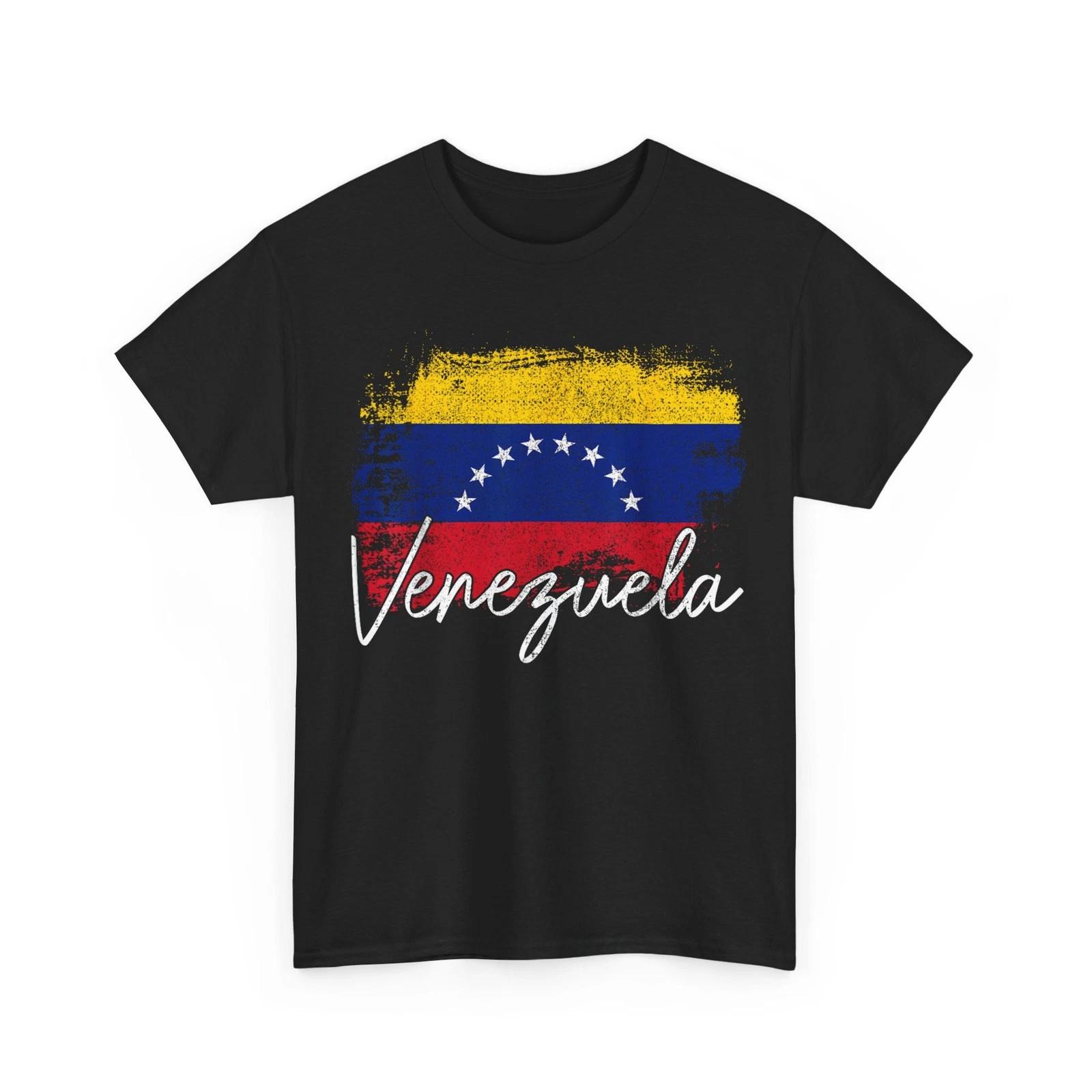 Venezuela Vintage Flag Venezuelan Pride Roots T-Shirt Small 4XL
Venezuela Vintage Flag Venezuelan Pride Roots T-Shirt Small 4XL