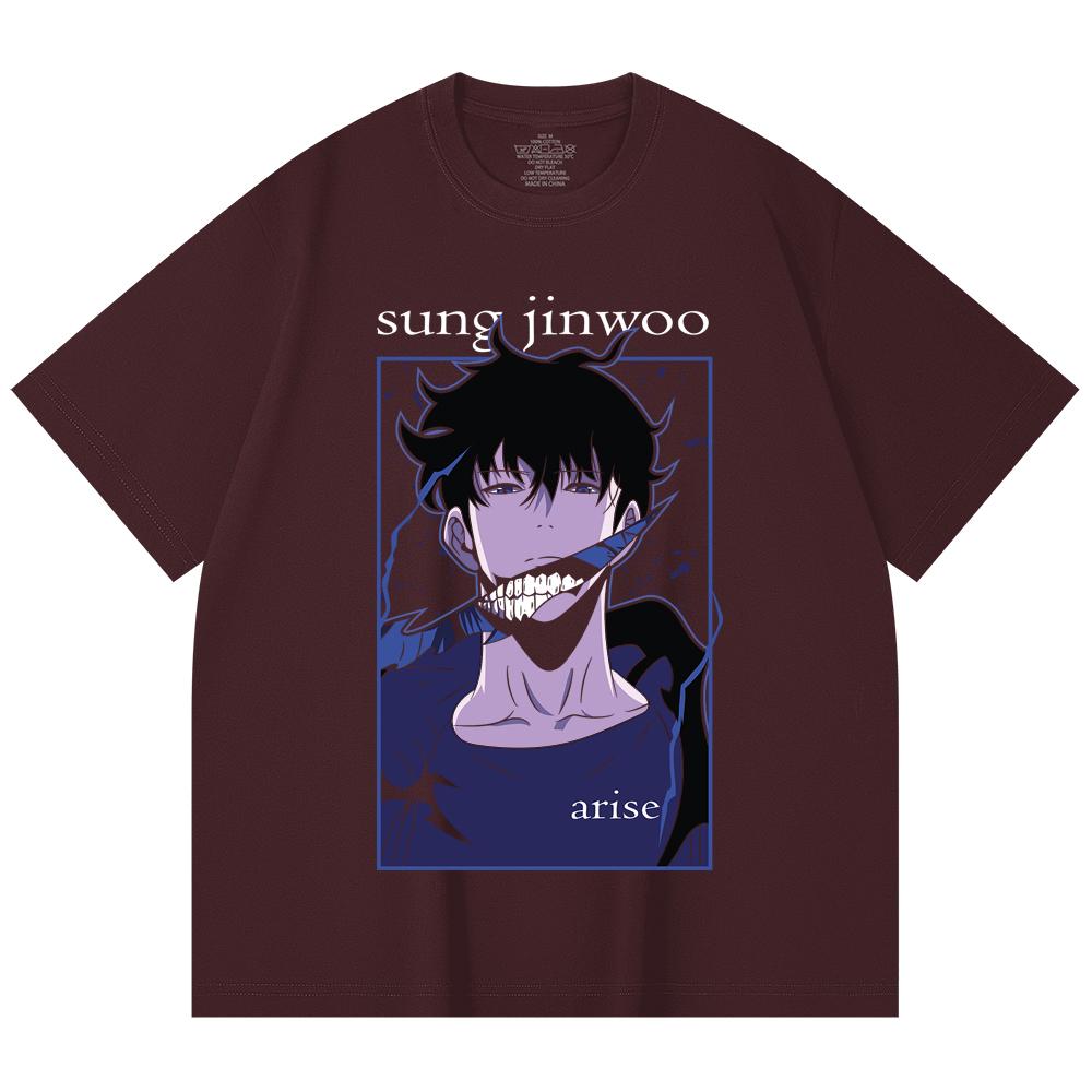 230 Gsm 100% Cotton Solo Leveling V17 Print Unisex Heavy Cotton T Shirt 2XL вина червоного кольору
230 Gsm 100% Cotton Solo Leveling V17 Print Unisex Heavy Cotton T Shirt 2XL вина червоного кольору